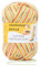 REGIA 4-fädig Cotton Tutti Frutti 9801621-02417 papaya Handstrickgarn, Sockengarn, 100g Knäuel