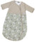 Gesslein Baby Schlafsack Bubou, Ganzjahres-Schlafsack mit Temperaturregulierung (optimale Passform, langer Reißverschluss, 110),beige-grün mit Koala