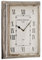 Loberon Uhr Roman, nostalgischer Charme, mit römischen Zifferblatt, Fassung mit Antik-Finish, Wanduhr, Wohn-Accessoire, Aluminium, Glas, antiksilber