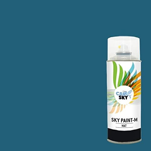 RAL 5009 Aerosol Spray Azure Blue Matt Finish