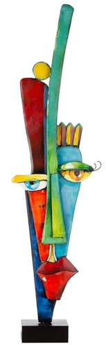 Casablanca - Escultura de Metal (101 cm de Altura, 101 cm), diseño de Cara, decoración artística, Accesorio para el hogar, Sala de Estar