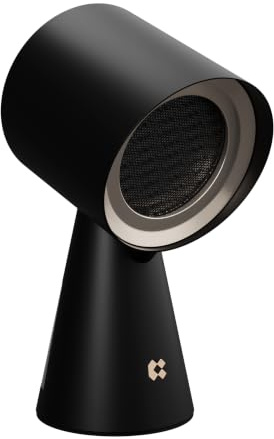 CIARRA Cappa aspirante purificatore d'aria portatile, aspirazione 120 m³/h, modalità di riciclo con filtro al carbone, multi-filtrazione, 2 velocità, nero