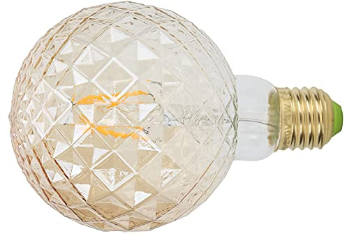 LED-dekorationslampa, Vintage Glöd med Hög Ljusgenomsläpplighet för Hushållslampor för Utomhuslampdelar för Lampdelar för Elverktyg (Guld)