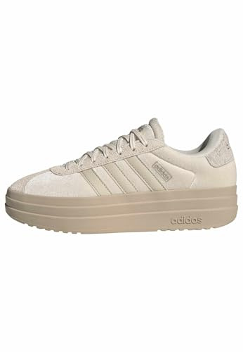 Adidas Damen VL Court Bold Shoes, Wonder White/Alumina/Cloud White, 39 1/3 EU