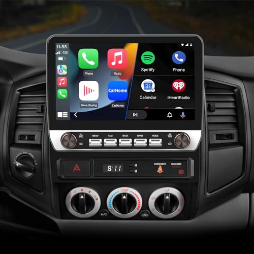 Android 13 Car Radio for Toyota Tacoma 2005-2015 [2+64GB], 10 Inch Touch Screen Stereo Head Unit with Keys and knobs Support JBL System Wireless Carplay Android Auto WiFi Bluetooth Navigation