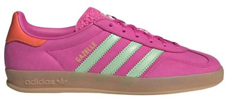 Adidas Scarpe Gazelle Indoor W Fucsia (Sistema Taglie Calzature EU, Adulto, Numero, Media, 36 2/3)