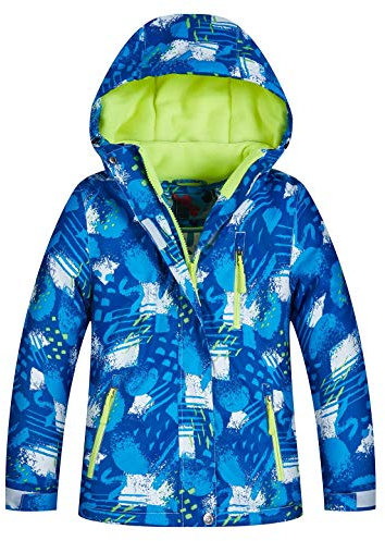 Echinodon Jungen Skijacke Schneejacke Snowboardjacke Kinder Winterjacke Wassersicht Winddicht Warm Atmungsaktiv