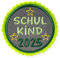 Reflektor Klettie Schulkind 2025 für Schulrucksack - ca. 8cm grün - Einschulung Geschenk
