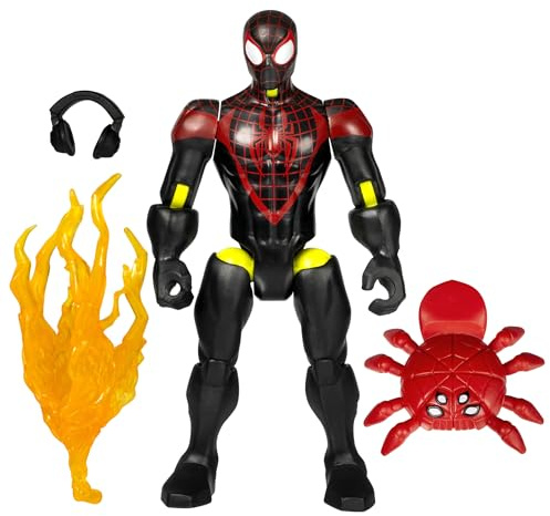 MixMashers Marvel Miles Morales Spider-Man Mix-And-Match, actionfigur och tillbehör