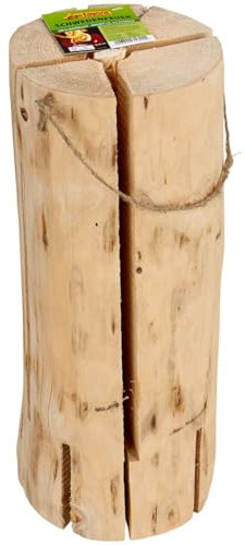 Schwedenfeuer 47 cm x 18 cm Brenndauer 3,5h Holz Kamin Feuerschale (1)