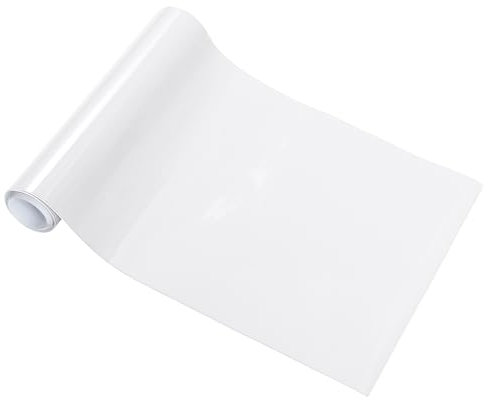 TUCKBOLD White Protective Car Wrap Film 0.49ft x 59.84inch Exterior Interior Vinyl Wrap Cover 5.5mil 1 Pc PVC Universal