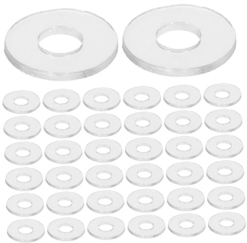 Arandela Plana Pequeña M4 10x1 Mm, Vinilo, 500 Piezas