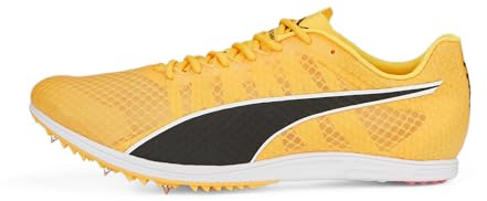 Puma Evospeed Distance 11, Scarpe da Ginnastica Uomo, Sun Stream Puma Black Puma Silver, 42.5 EU