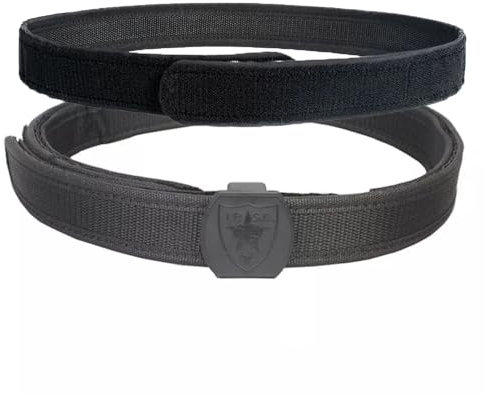 SINAIRSOFT Doppelschicht-Taktikgürtel,IPSC/IDPA/3 Gun/UIT Hochgeschwindigkeits-Schießgürtel,Wettkampfgürtel,Schwerlast-Kampfgürtel