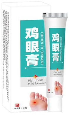 Verruche Rimozione Rimozione Della Verruca Corn Remover Rimuovi Calli Piedi Callifugo per Piedi Verruche Rimozione Della Pelle Crema Occhio di Pernice Riducono il Dolore ai Piedi e al Tallone 20 g