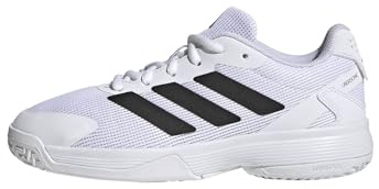 adidas Mixte Enfant Ubersonic Kids Tennis Shoes, FTWR White/Core Black/FTWR White, 38 2/3 EU