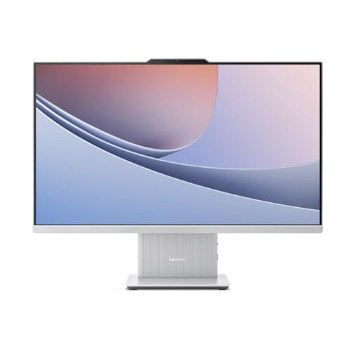 Lenovo IdeaCentre AIO i Gen 9 - Ordenador de Sobremesa 27 FHD (Intel Core i7-13620H, 16 GB RAM, 1 TB SSD, Intel UHD Graphics, Wi-Fi 6, Win11 Home) Incluye Teclado QWERTY Español y Ratón - Gris Nube