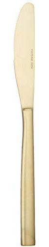 COMAS Couteau à dessert 6714 BCN Couleurs 18% Champagne Acier inoxydable