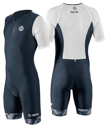 SLS3 Combinaisons de Triathlon pour Homme – Combinaison de Triathlon à Manches aérodynamiques pour Homme – Triathlon Pro FX Fabrics – Combinaison de Triathlon pour Homme de qualité supérieure