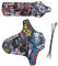 LEZED MTB Schutzblech Schutzbleche Mountainbike Fahrrad Mudguard Schmutzfänger Fahrrad Spritzschutz Mountainbike Kotflügel Vorne und Hinten Marsh Guard für Radgrößen von 26, 27,5, 29, 2 Stück (B)