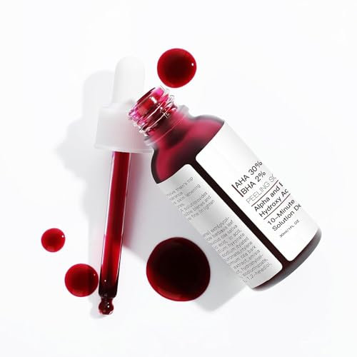 AHA 30% + BHA 2% Peeling-Lösung, Peeling-Anti-Akne-Serum, Chemisches Peeling Für Das Gesicht Zu Hause, Rotes BHA-Flüssig-Peeling Gegen Hautunreinheiten (1PSC)