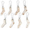 Evember Clips für Strickmarker – Holzmarker zum Stricken und Häkeln | Charmante Strickmarker aus tragbar und wiederverwendbar für Stricker Experte und Anfänger