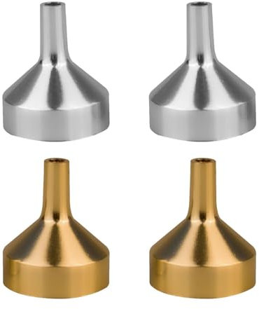 Confezione Da 4 Imbuti In Alluminio, Mini Imbuti, Strumenti Di Erogazione, Imbuti Multifunzionali, Imbuti Portatili