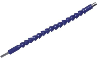 Flexibel borrkrona Flexibel borrförlängning for rätvinkliga borradaptrar och flexibel axel Flexibla skruvmejslar 105 grader 1/4 tum(295mm Blue)