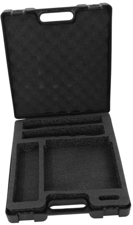 LIFKOME Estuche para Micrófonos de Condensador con Gran Capacidad, Plástico Resistente y Esponja Protectora para Presentaciones y Estudios Concurridos