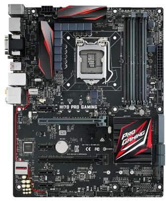 Spelmoderkort H170 PRO GAMING Fit For ASUS Intel Kit Moderkort ATX for LGA 1151 CPU i5-6500 6600K i7-6700 6700K i3-6100 DDR4 M.2 HDMI