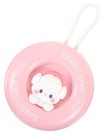 BUTIFULSIC Spazzola per Shampoo Chioma Massaggio Scalpo in Silicone e Abs, Design Cartoon Rosa, Facile da Conservare, per Pulizia Delicata e Esfoliazione del Tessuto Capillare