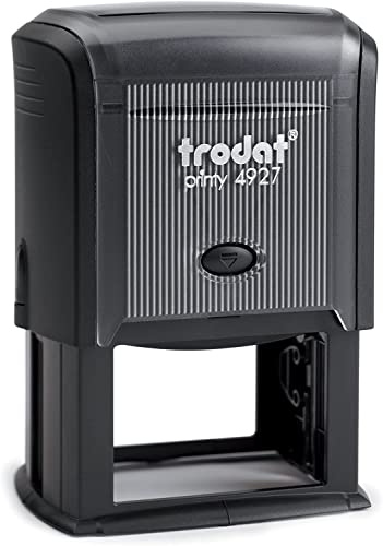 Trodat Printy 4927 Personalized Individual Custom Self Inking Stamp (1-9/16 x 2-3/8)