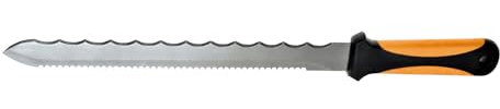 ToolSpace Dämmstoffmesser Dämmmesser 41,5 cm lang Geeignet für Dämmwolle Styropor Schaumstoff Glaswolle Dämmwolle Messer mit Bequemer Griff Dämmungsmesser Isoliermesser Dämmstoffsäge Dämmung Schneiden