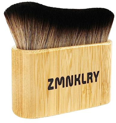 Kabuki Brush - Bronzer & Self-Tanner Brush, Upgrade for Face & Body Makeup
