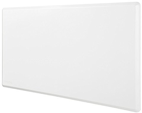 NOBO E82440020 Radiatore elettrico Norvegese 2000W con termostato NCU-2Te riscalda stanze fino a 35 mq, Bianco