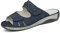 Waldläufer Garda Pantolette Blau