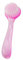 Facciale spazzolino manuale Detergente Viso Pennello Superfine sintetico della spazzola di capelli palmare Silicon Brush Rosa, accessori per la pulizia