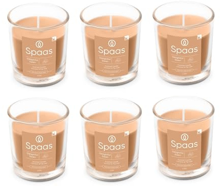 Spaas 6x Candela profumata 25 ore, Delightful Dawn