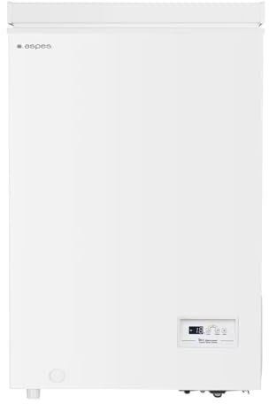 Congelador arcón 54,6cm 54,6cm 95L ASPES ACH1001EDC Clase E Dual Cooling Blanco