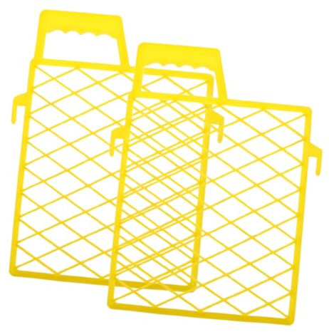 HOMOCONO 2pezzi Rivestimento Per Vaschetta Per Vernice Griglia in Plastica Per Pittura Da Accessori Per Pittura Filtro Per Vaschetta Per Vernice Divisorio Per Per Strumenti