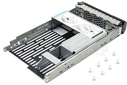 DBTLAP 3.5 SAS/SATA Hard Drive Tray Caddy with 2.5'' Adapter para DELL Poweredge R310, T310, R410, T410, R415, R510
