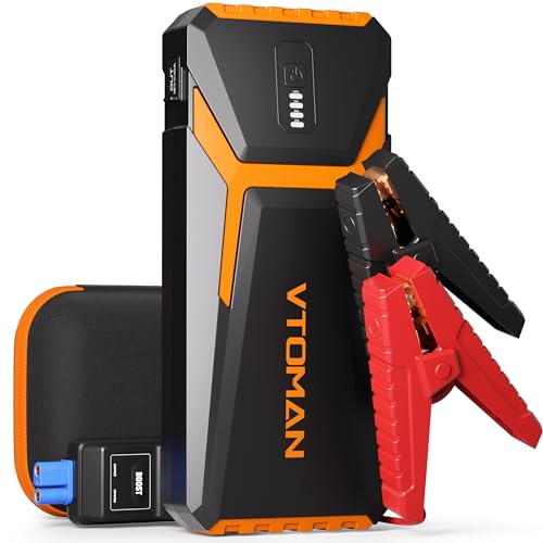 VTOMAN V10 Pro 4500A Jump Starter,Portable Car Starter 12V Lithium Jump Box