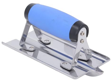 Handle Concrete Seamer, Hand Plastering Trowel with Accurate 1/2 inch x 1/2 inch Deep Groove in Stainless Steel and PP Material for Art Paint, Plaster, Stucco