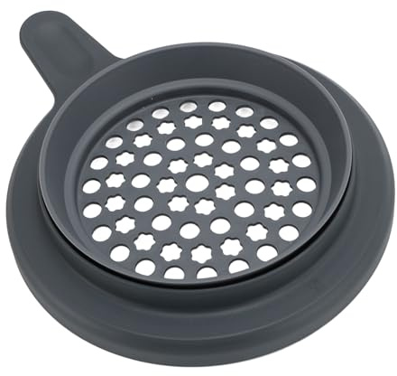 generic Set di Setaccio e Coperchio Farina per TM5/TM6, PP Materiate Setacciatore di Pasta con Copertura per la Ciotola del Mixer da, Strumento Essenziale per la Cottura per gli