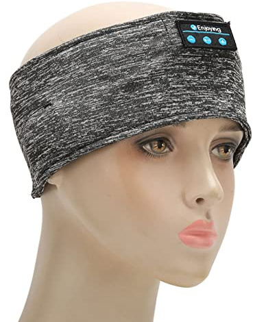 Casque de Sommeil sans Fil, Casque Bandeau Bluetooth avec Haut-Parleur Stéréo HD, écouteurs de Sport, Casque de Sommeil pour Dormeurs, Femmes Hommes