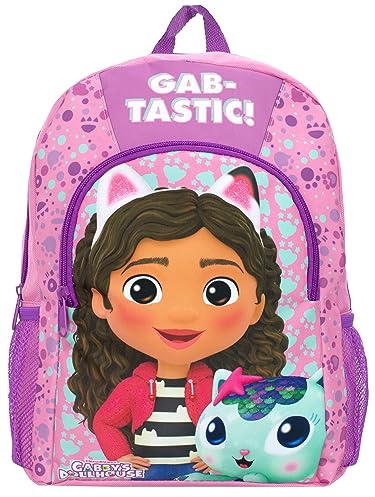 Gabby’s Dollhouse Backpack | Girls School Bag | Mercat Girls Backpack | Official Merchandise