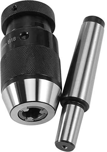 Yheonver Mandrin de perçage sans clé 0,2–16 mm B18 + MT3 M12 DIN228A arbre conique Morse