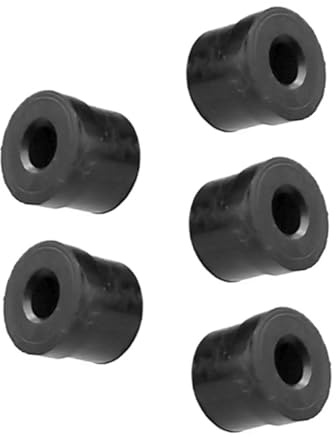 JOINPAYA Trombone Slide Rubber End Covers 5Pcs Slip-on Bumpers Soft Cushion Valve Feet for Noise Reduction Secure Fit Easy Cleaning and Maintenance Compatible with Most Trombones
