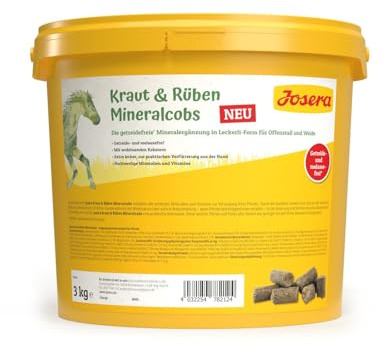 Josera Häst, ört och betor, mineralcobs | 3 kg för hästar