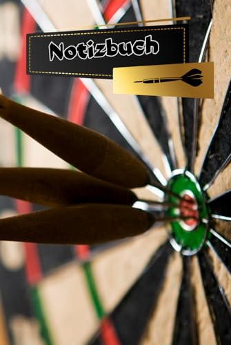 Darts Notizbuch Dart Sport Taschenbuch Dartliga Buch Steeldart Notizheft Turnier Schreibheft Softdart Wurftechnik Training Übungsheft Events ... Bullet Journal Dartpfeile Fotoalbum 01A15